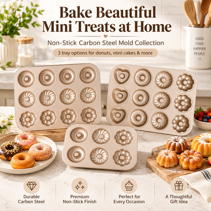 🔥 Hot Sale🍰 Bakery-Style Cakes at Home Bundt Cake Pan🍀