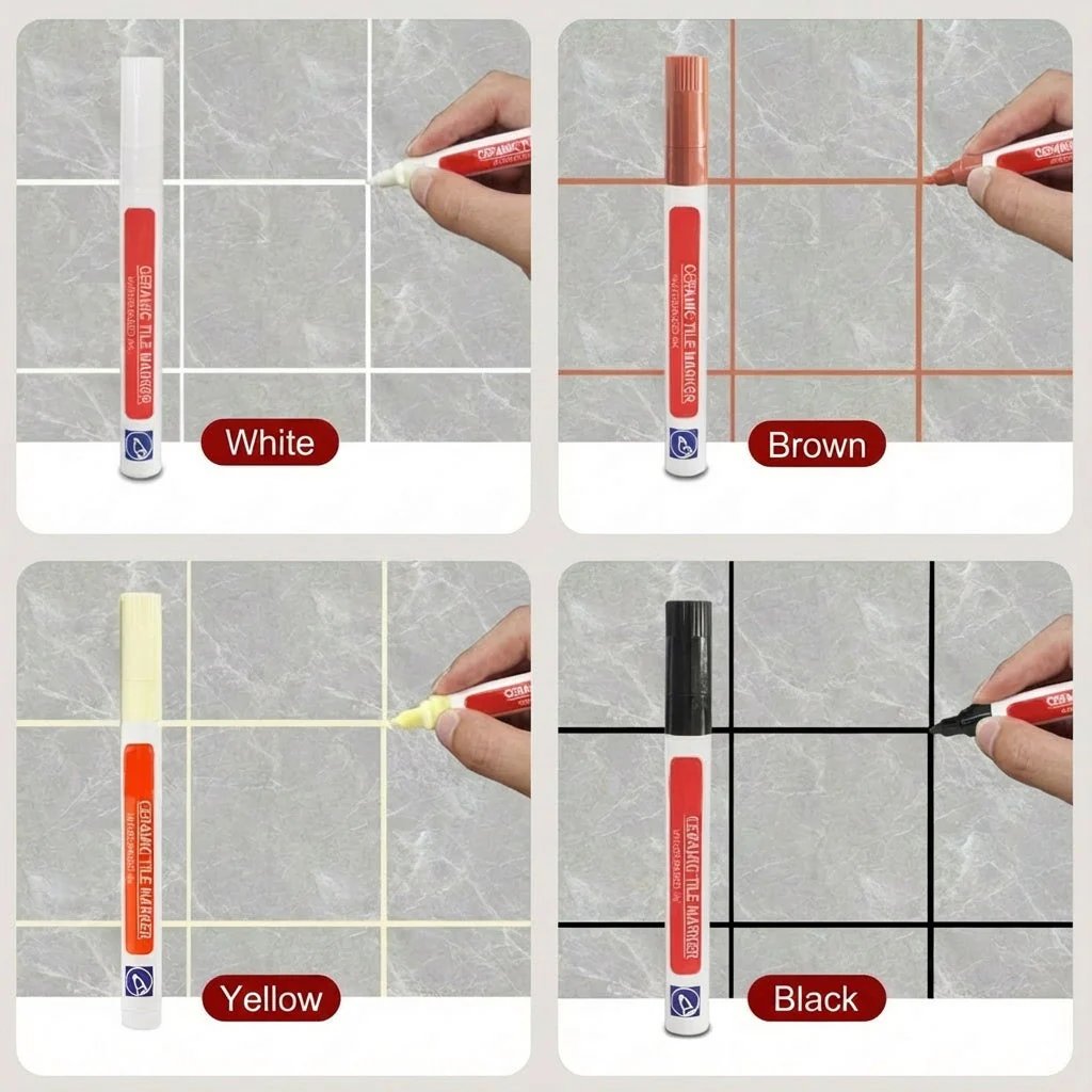 🔥Day Sale 49% OFF🎉Anti-Mould & Waterproof Joint Pen for Ceramic Tiles