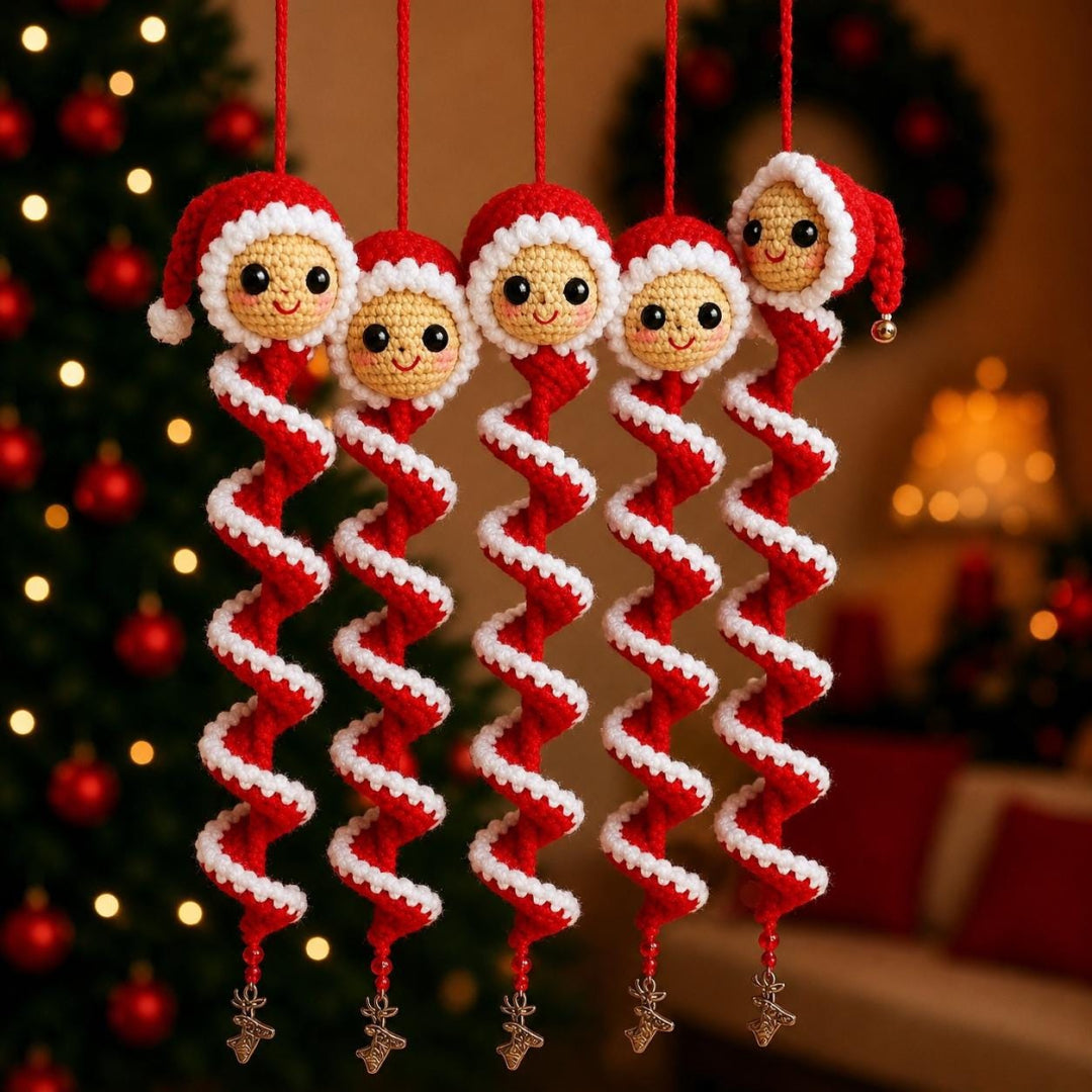 🔥Last Day 49% OFF ✨Crochet Snowman Spiral Oranment DIY Kit