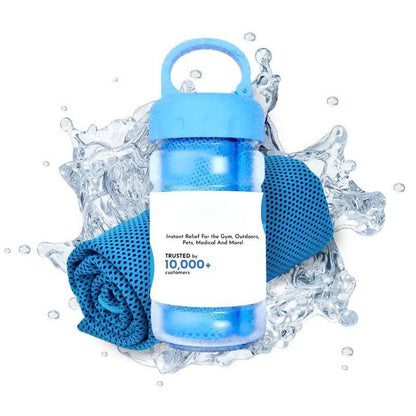 Instant Cooling Towel – Quick Dry Sports Towel for Gym, Travel & Outdoor Activities