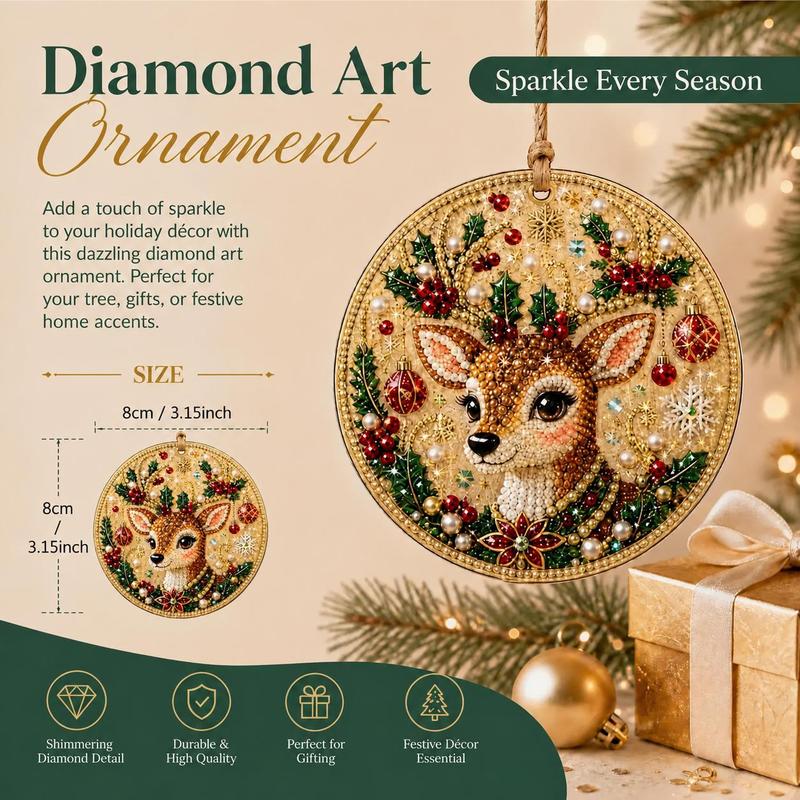 Christmas Gem DIY Ornaments
