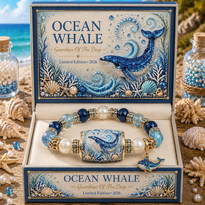 💥 Last Day 49% OFF – 🌊 Ocean Guardian Bracelet Collection | 7 Marine Creature Designs, Gemstone-Style Beads & Matching Sea Charms 🐚✨