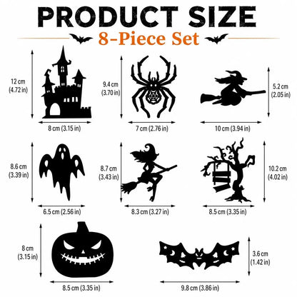 🎃 🥳💞50K+ SOLD! 👻 Halloween LED Silhouette Wall Light Stickers