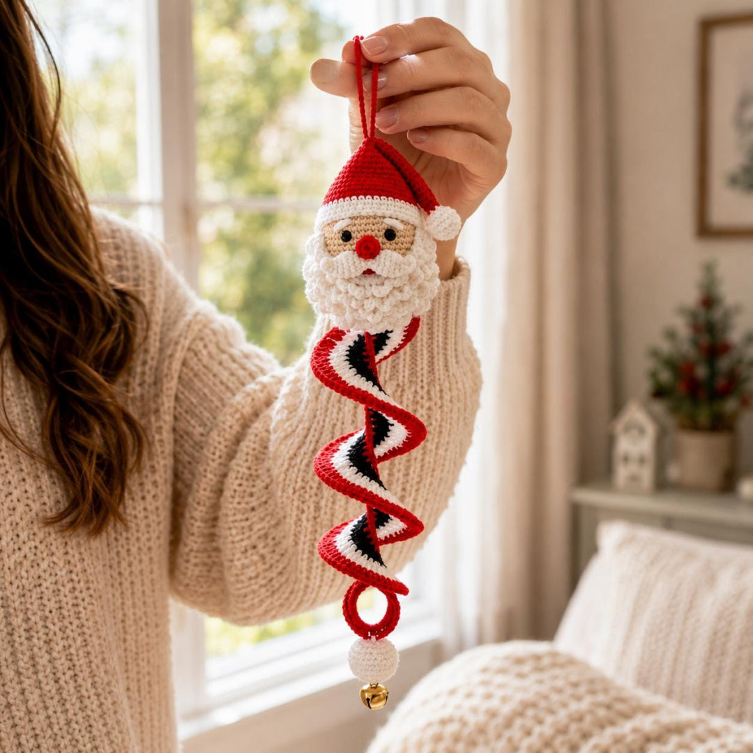 🔥Last Day 49% OFF ✨Crochet Snowman Spiral Oranment DIY Kit