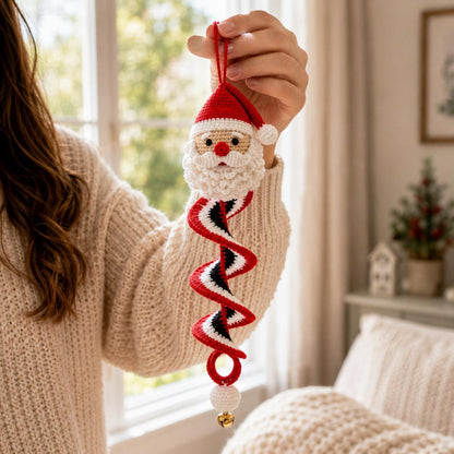 🔥Last Day 49% OFF ✨Crochet Snowman Spiral Oranment DIY Kit