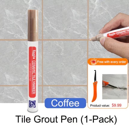 🔥Day Sale 49% OFF🎉Anti-Mould & Waterproof Joint Pen for Ceramic Tiles