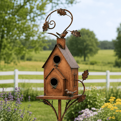 Iron Birdhouse❤🐎 (Handmade by Jordan Maynard®)