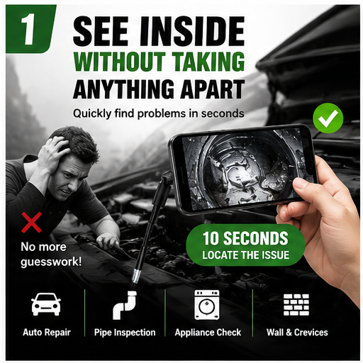 5M Waterproof Endoscope Camera