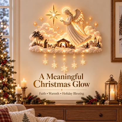 ✨ SAVE 56% - Christmas Blessing Angel Glow