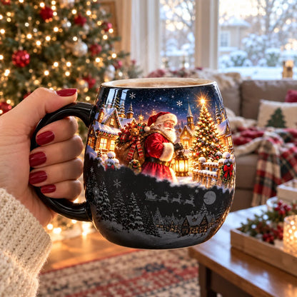 🔥Last Day 49% OFF-🎄Christmas Magic Color-Changing Mug – Heat Reveal Holiday Gift