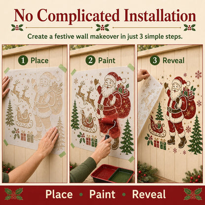 🔥Last Day 50% OFF 🌿 Garden Wall StencilTM Collection  🎨✨