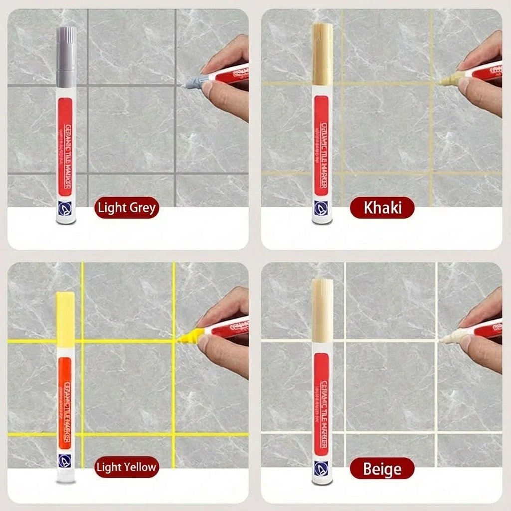 🔥Day Sale 49% OFF🎉Anti-Mould & Waterproof Joint Pen for Ceramic Tiles