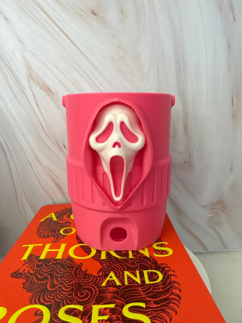 👻Portable Ghost Can Cooler – Fun Halloween Drink Holder for 12 oz Cans