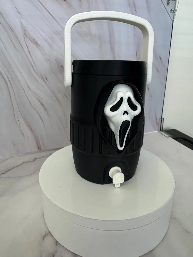 👻Portable Ghost Can Cooler – Fun Halloween Drink Holder for 12 oz Cans