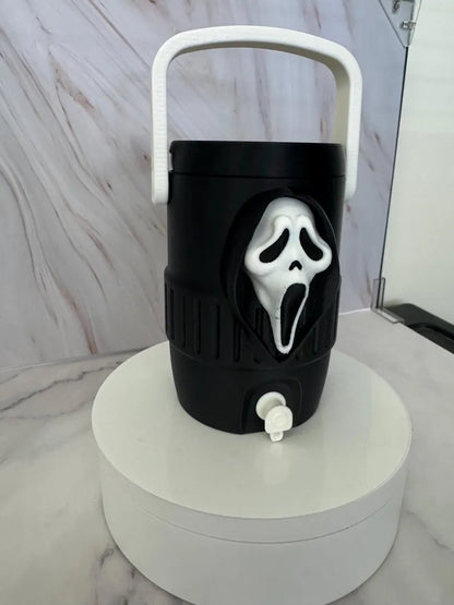 👻Portable Ghost Can Cooler – Fun Halloween Drink Holder for 12 oz Cans