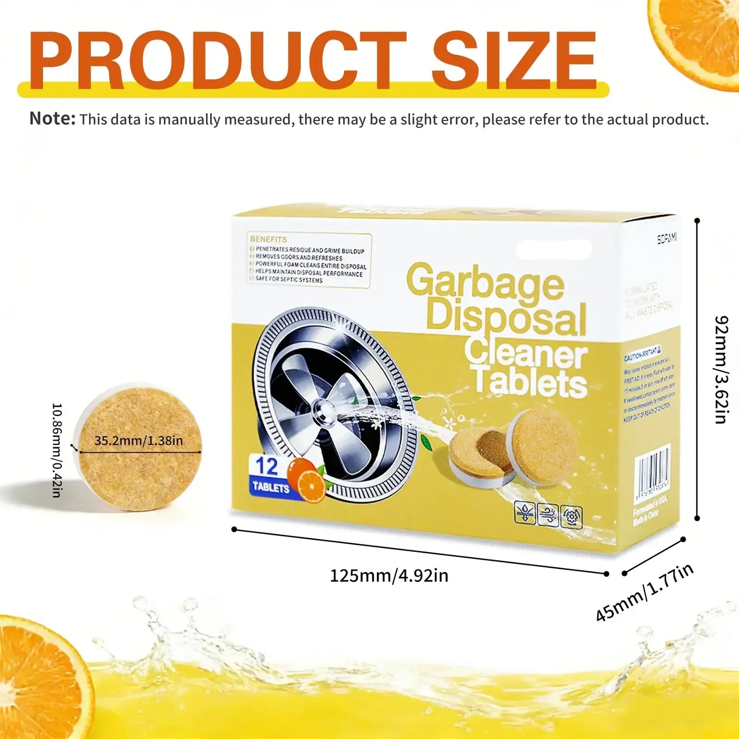 🏆Hot Sale⚡Deep Clean Disposal Tablets