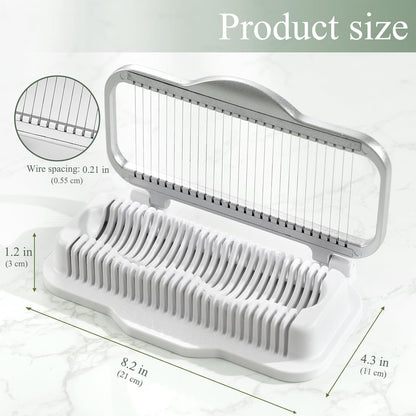 🔥LAST DAY 50% OFF-Egg Slicer for Hard Boiled Eggs Banana Slicer✅