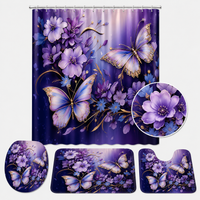 Midnight Purple Butterfly
