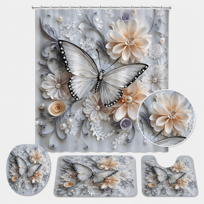 Butterfly Bloom Bathroom Set