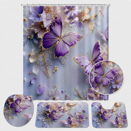 Butterfly Bloom Bathroom Set