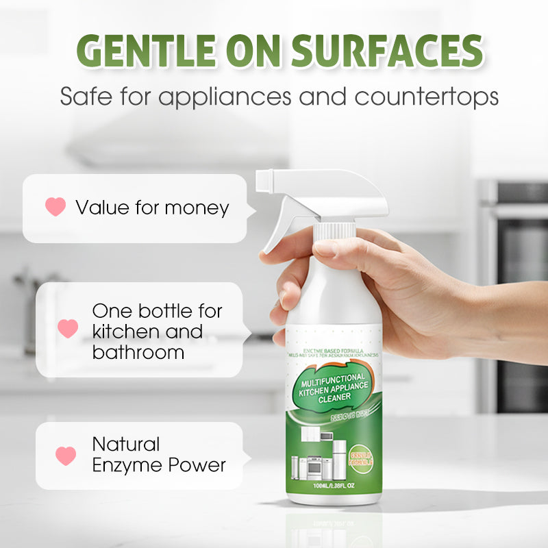 🍋 Kitchen Enzyme Cleaner – Powerful Degreasing, Long-Lasting Freshness⏳