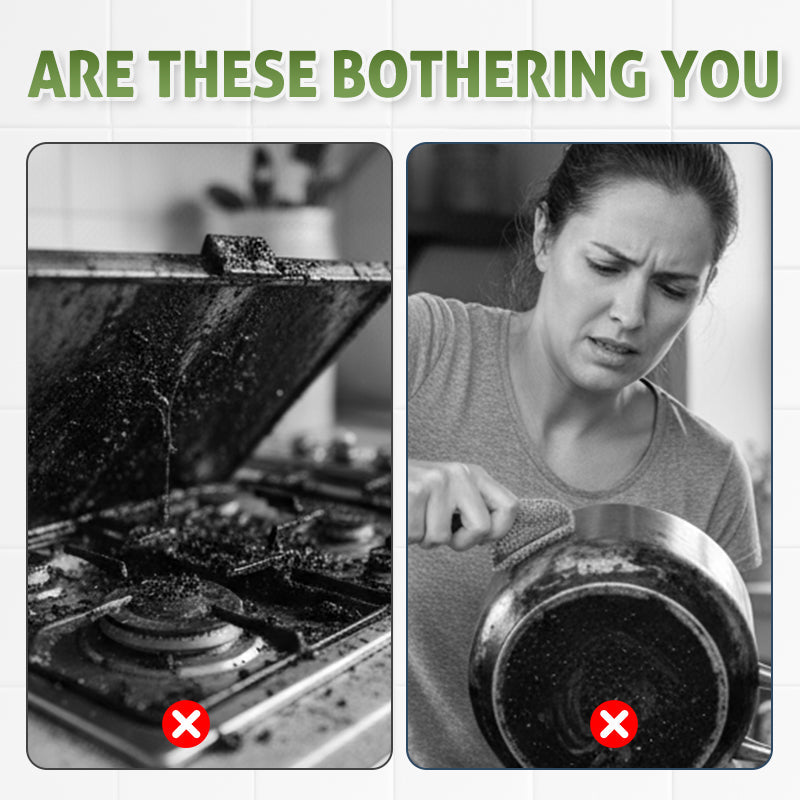 🍋 Kitchen Enzyme Cleaner – Powerful Degreasing, Long-Lasting Freshness⏳