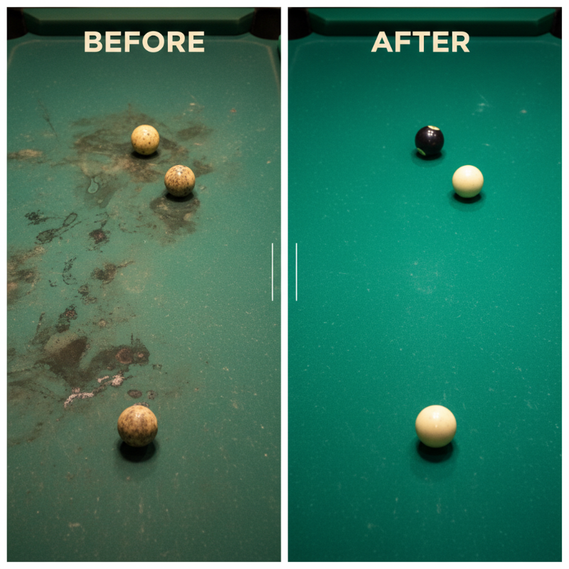LAST DAY 50% OFF Fast-Drying Pool Table Felt Cleaner Foam