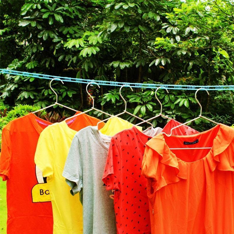 🔥 Last Day Sale 50% OFF – Retractable Windproof Clothesline
