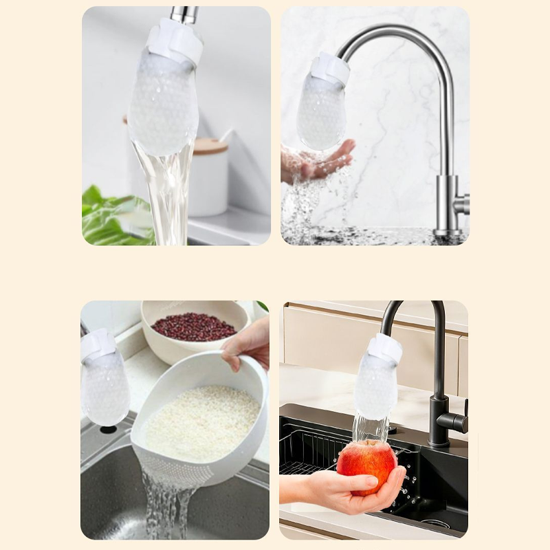 ✨Day Sale 50% OFF✨Anti-Splash Kitchen Faucet Filter for Sediment & Rust Removal