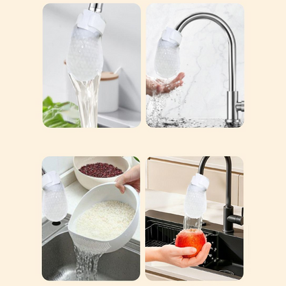✨Day Sale 50% OFF✨Anti-Splash Kitchen Faucet Filter for Sediment & Rust Removal