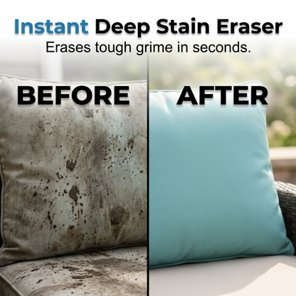 🪑Summer Limited-Time 50% OFF✨ Patio cushion cleaner – removes stains, safe for fabrics, family & pets!