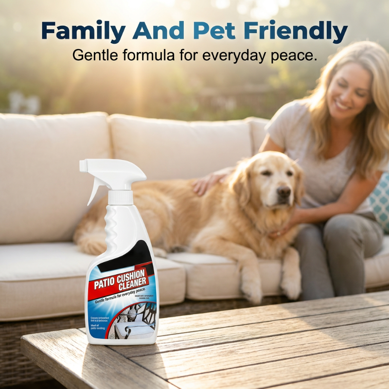 🪑Summer Limited-Time 50% OFF✨ Patio cushion cleaner – removes stains, safe for fabrics, family & pets!