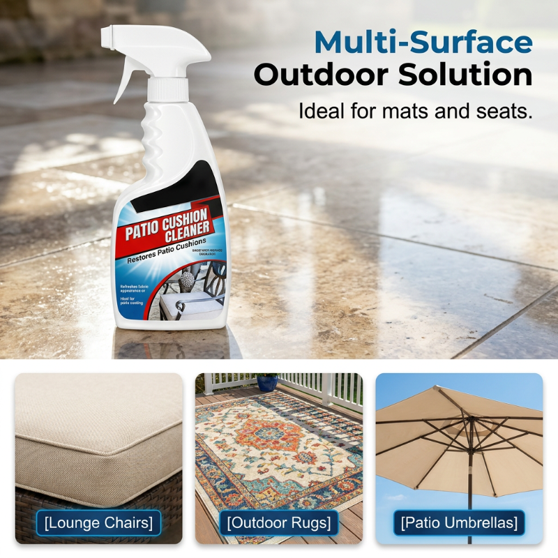 🪑Summer Limited-Time 50% OFF✨ Patio cushion cleaner – removes stains, safe for fabrics, family & pets!