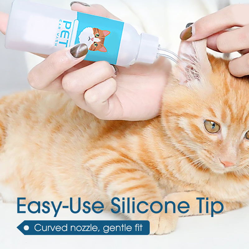 Routine ear care for dogs and cats at home