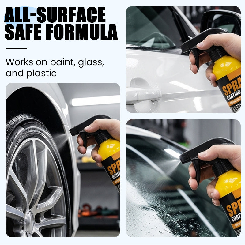 🚗 Instant Car Shine & Protective Coating Spray ✨ Restore Your Car’s Showroom Shine