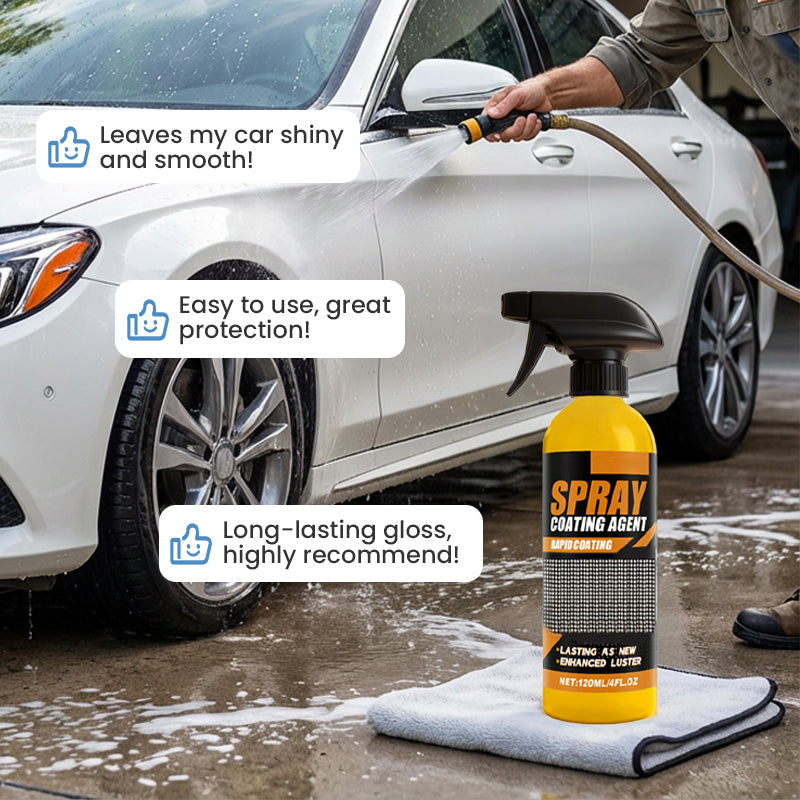 🚗 Instant Car Shine & Protective Coating Spray ✨ Restore Your Car’s Showroom Shine