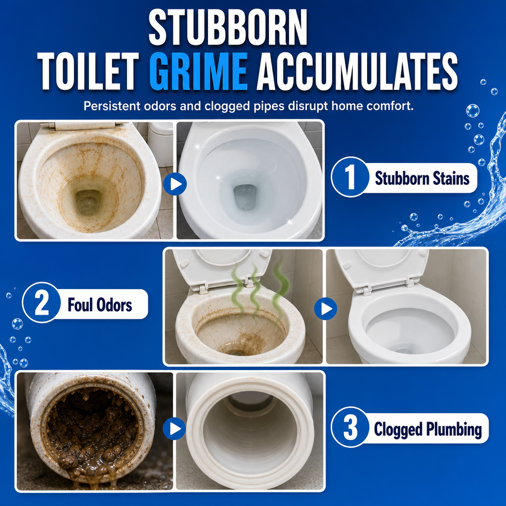 🚽 60% KORTING – Bruisende Toiletreinigingstabletten | Voor een Frisser & Schoner Toilet | Septische-Tankvriendelijk
