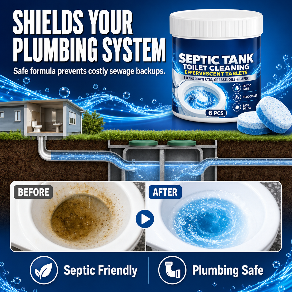 🚽 60% KORTING – Bruisende Toiletreinigingstabletten | Voor een Frisser & Schoner Toilet | Septische-Tankvriendelijk