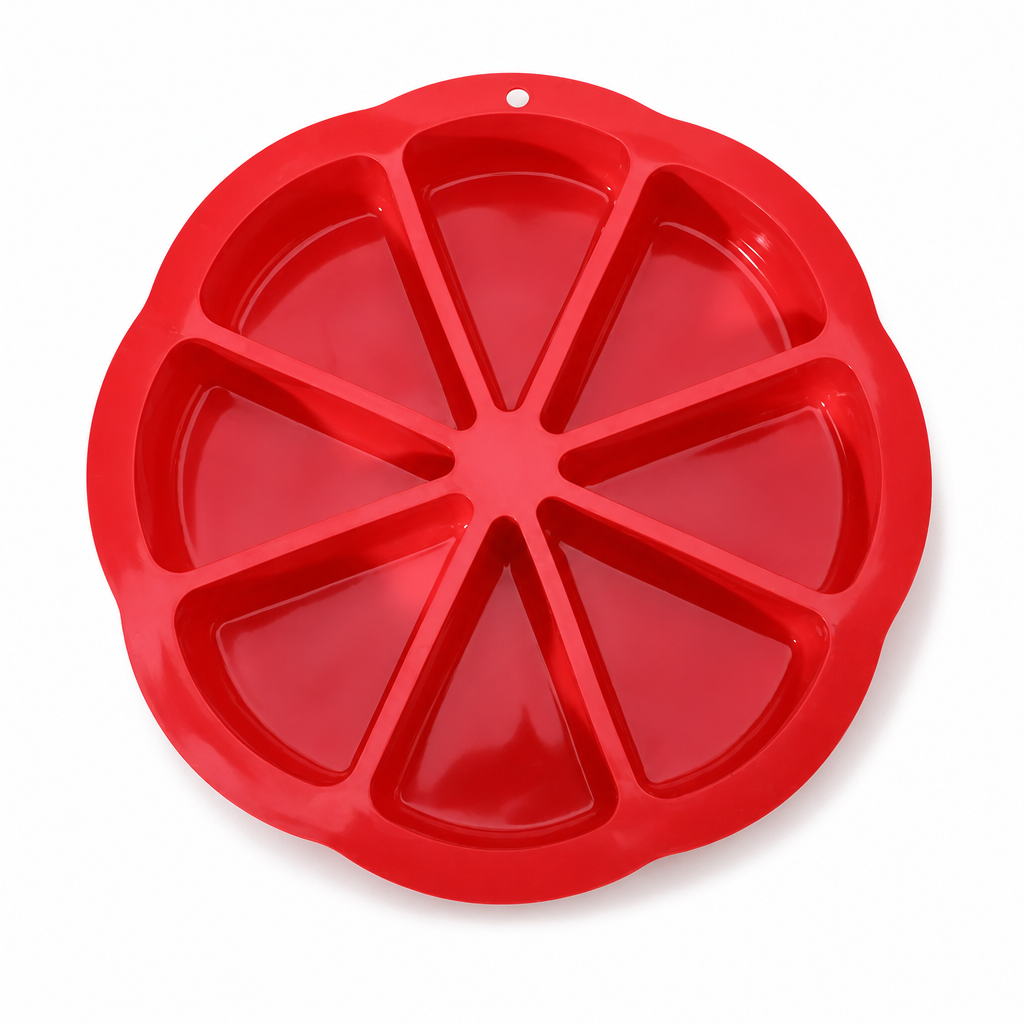 🔥8 Cavity Triangle Silicone Cake Mold⏳