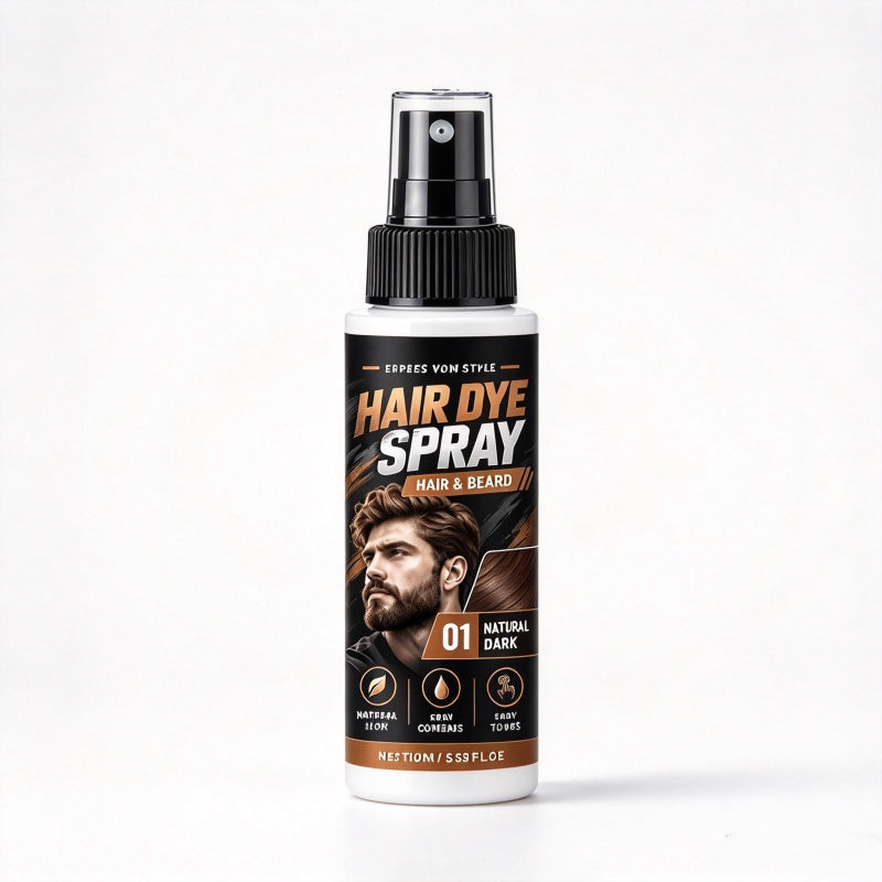 Men's Hair and Beard Dye Spray
