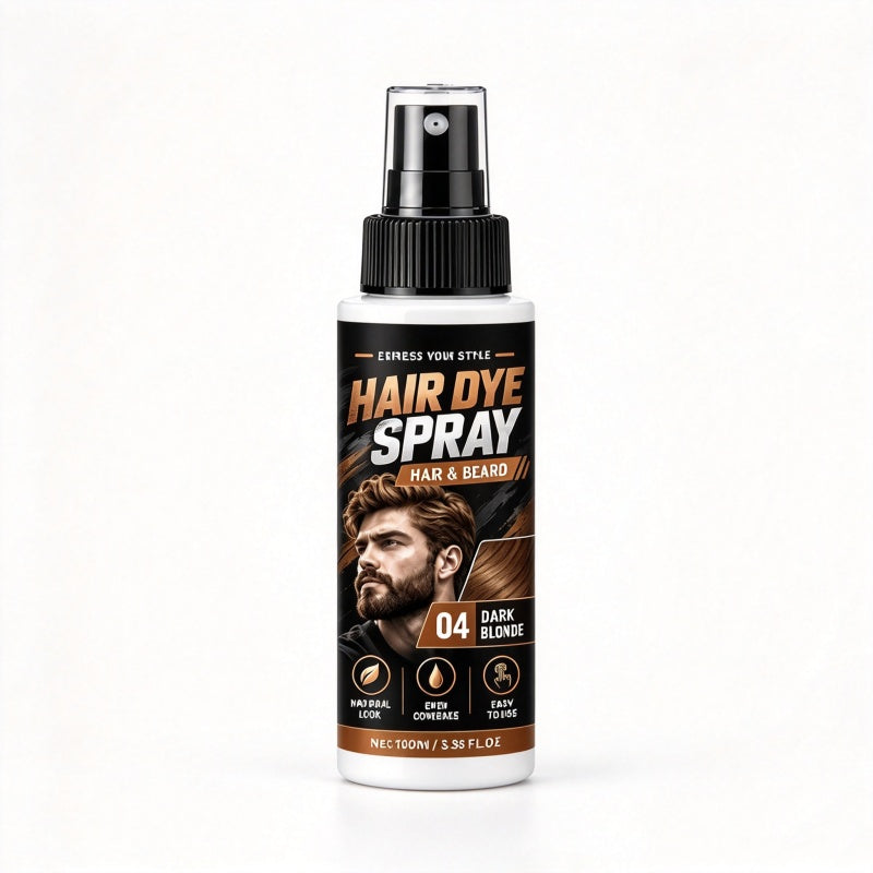 Men's Hair and Beard Dye Spray