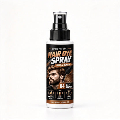 Men's Hair and Beard Dye Spray